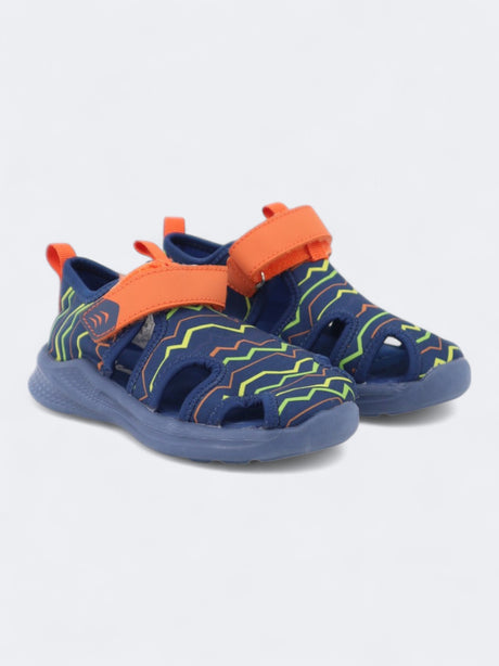 Image for Kid's Boy's Graphic Printed Swim Shoes,Blue