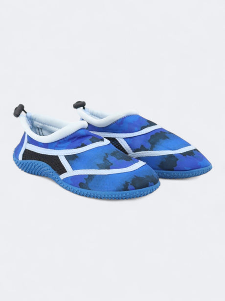 Image for Kid's Boy's Graphic Printed Swim Shoes,Blue