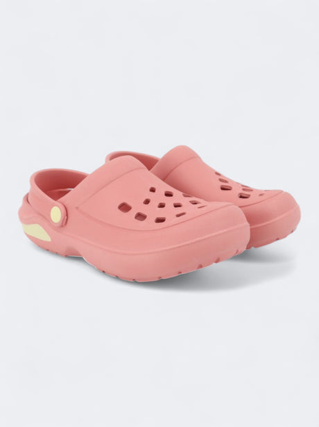 Image for Women's Plain Slippers,Rose