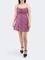 Image for Women's Spaguetti strapes Floral Dress,Rose