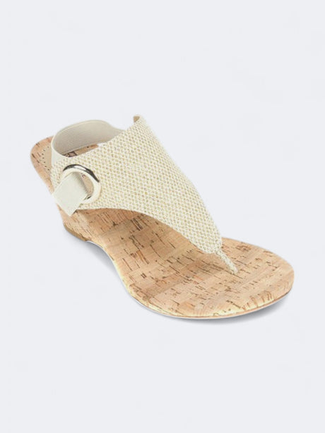 Image for Women's Textured High Heeled Sandal,Gold Glitter