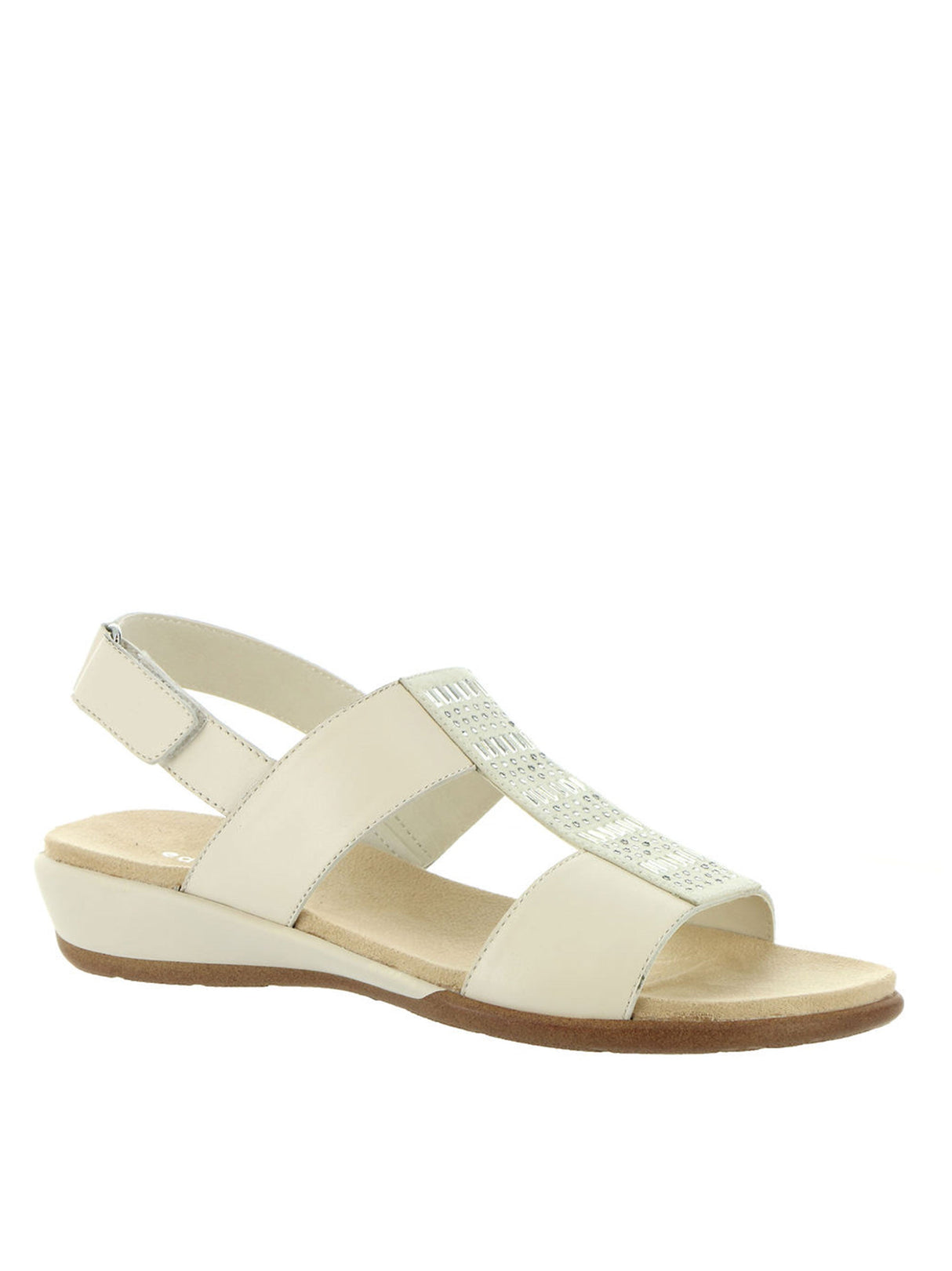 Image for Women's Embellished Hazel Casual Sandals,Light Beige