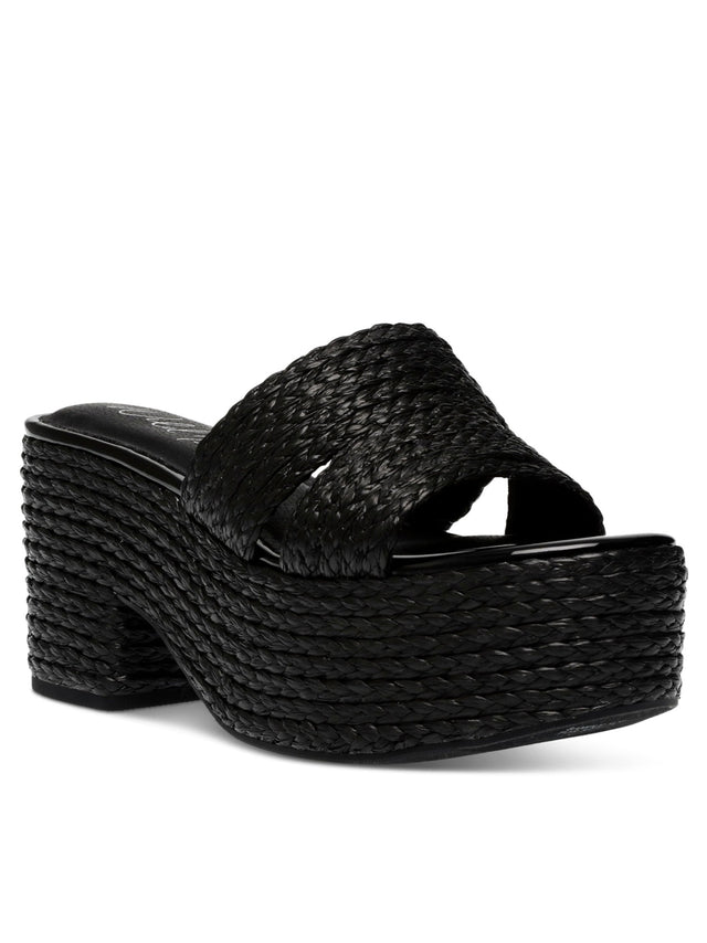 Image for Women's Textured High Heeled Shoes,Black