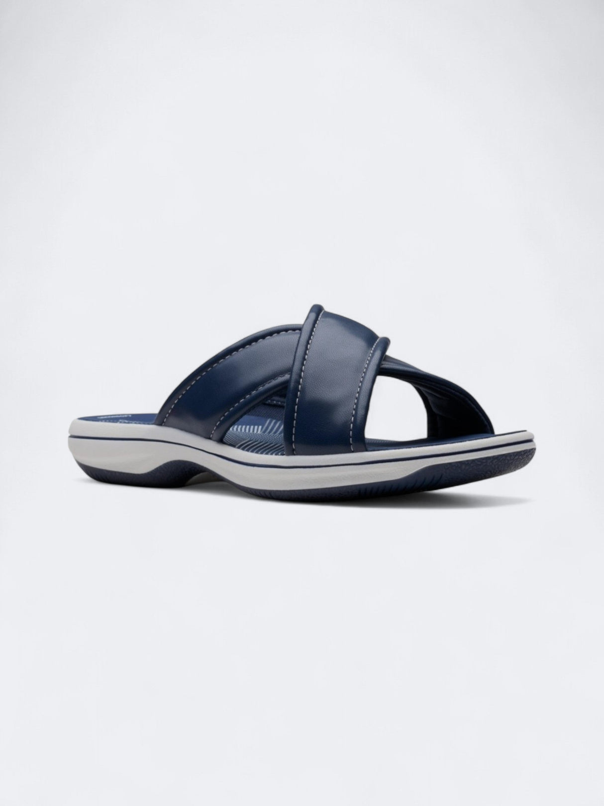 Image for Women's Textured Slippers,Navy