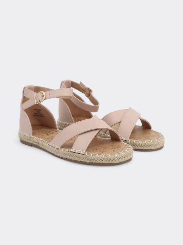 Image for Women's Lyddia Espadrille Flat Sandals,Blush