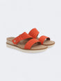 Image for Women's Textured Slippers,Orange