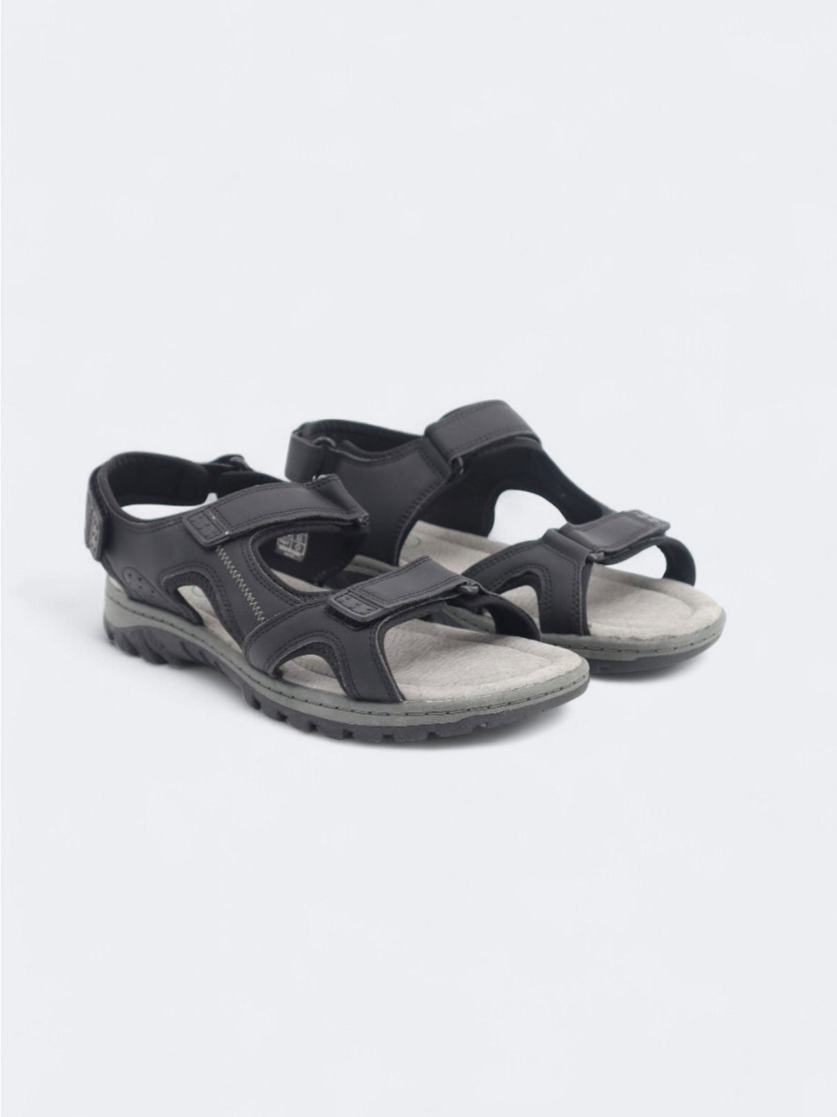 Image for Men's Textured Sandals,Black