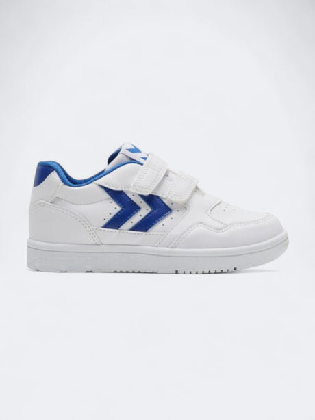 Image for Kid's Boy's Brand Logo Patched Sneakers,White