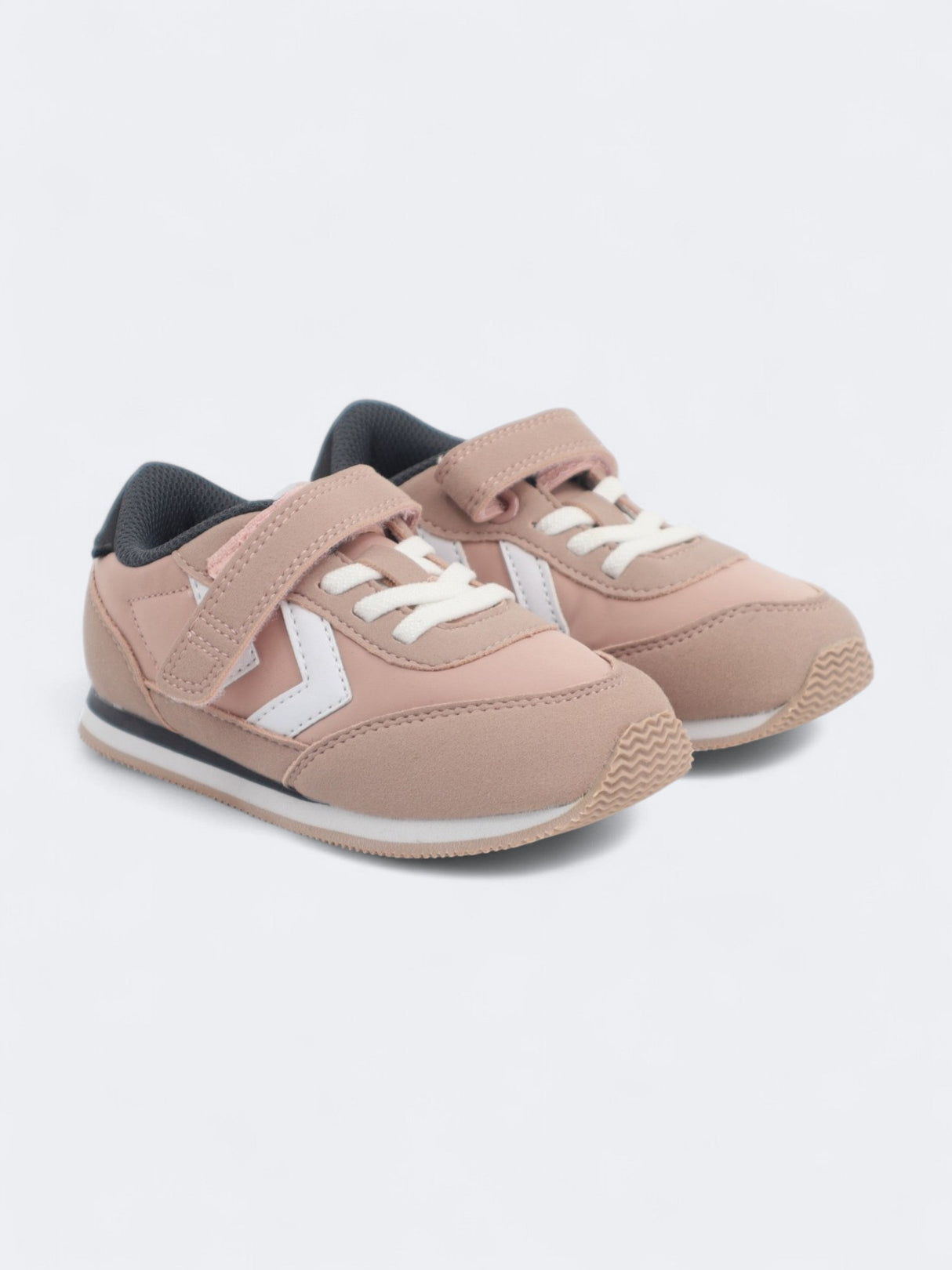Image for Kid's Girl's Brand Logo Patched Sneakers,Rose