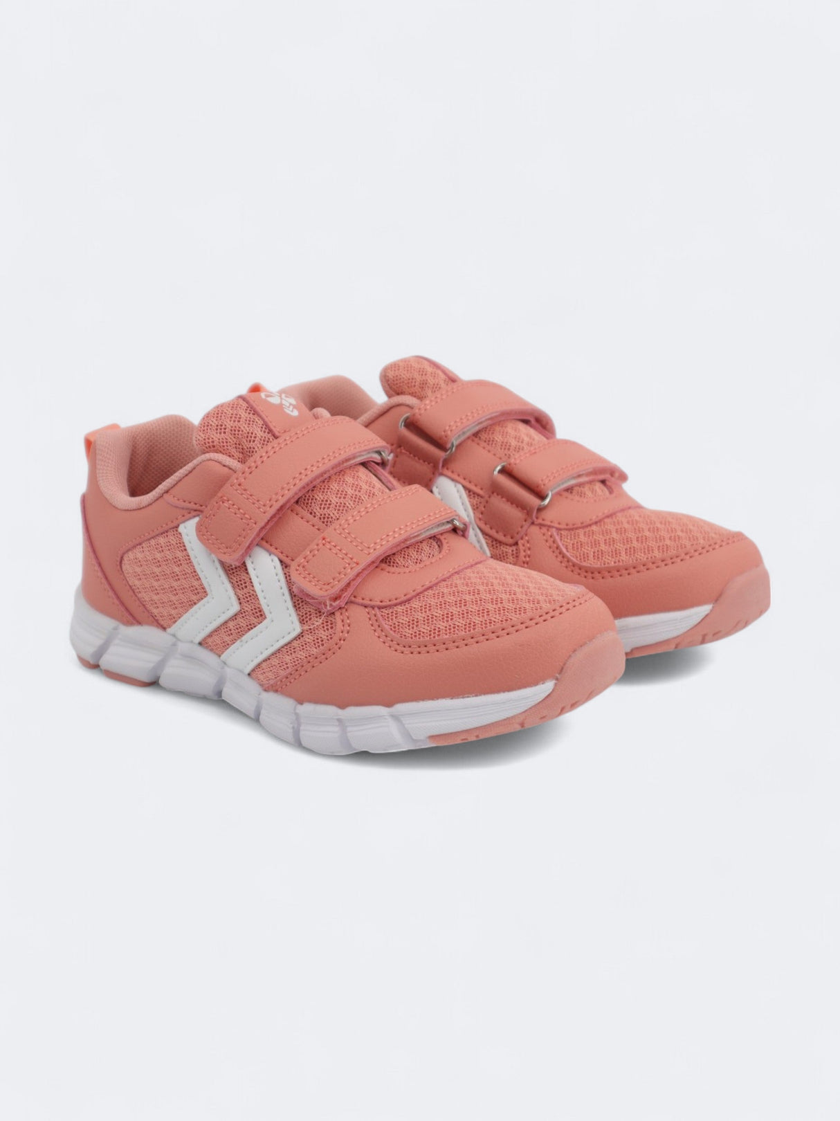 Image for Kid's Girl's Brand Logo Patched Sneakers,Rose