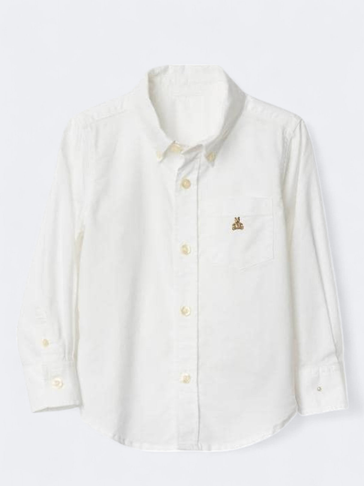 Image for Kid's Boy's Plain Shirt,White