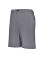 Image for Men's Heather Flat Front Golf Short with Active Waistband,Grey