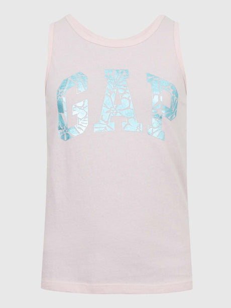 Image for Kid's Girl's Brand Logo Printed Tank Top,Light Rose