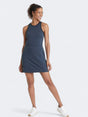 Image for Women's Plain Knit Racerback Active Dress,Navy