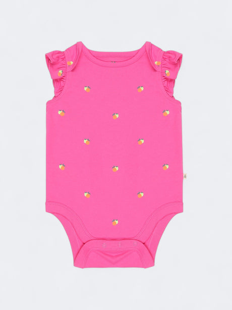 Image for Kid's Girl's Graphic Printed Bodysuit,Pink