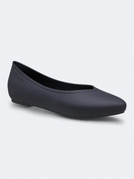 Image for Women's Plain Brooklyn Pointed Flat Bellerinas,Navy