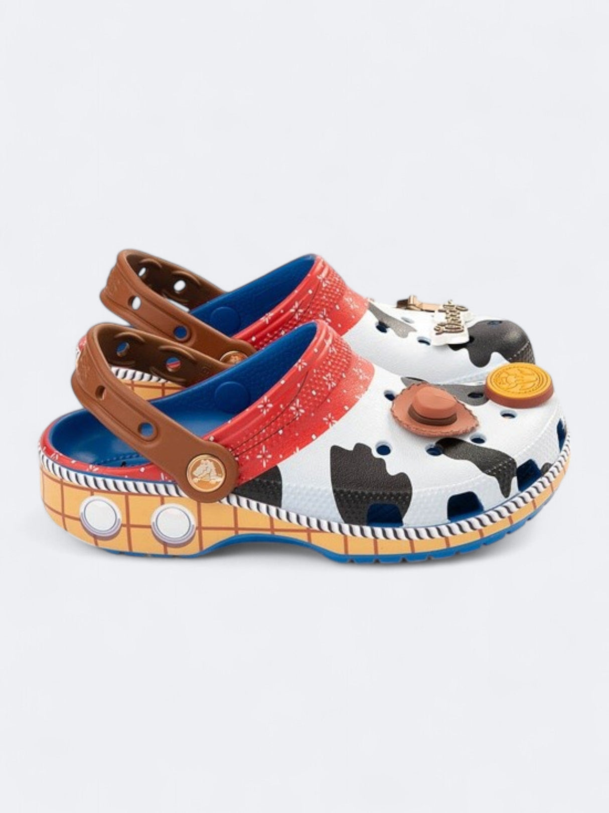 Image for Men's Graphic Printed Toy Story Sheriff Woody Classic Clogs Slippers,Multi