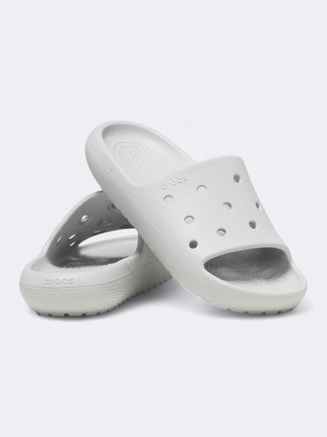 Image for Kid's Boy's Classic Slide V2 Slippers, Light Grey