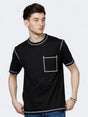 Image for Men's Plain T-Shirt,Black 
