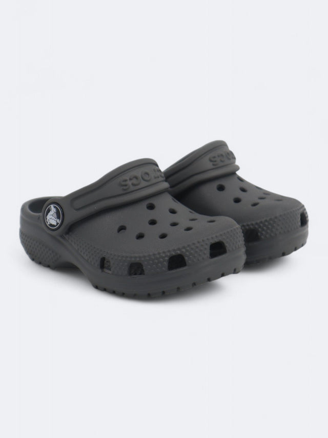 Image for Kid's Boy's Plain Clogs Slippers,Grey