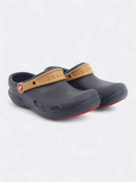 Image for Men's Plain Clogs Slippers,Navy