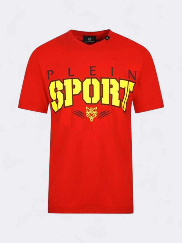 Image for Men's Graphic Printed T-Shirt,Red