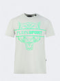 Image for Men's Brand Logo Printed T-Shirt,Grey