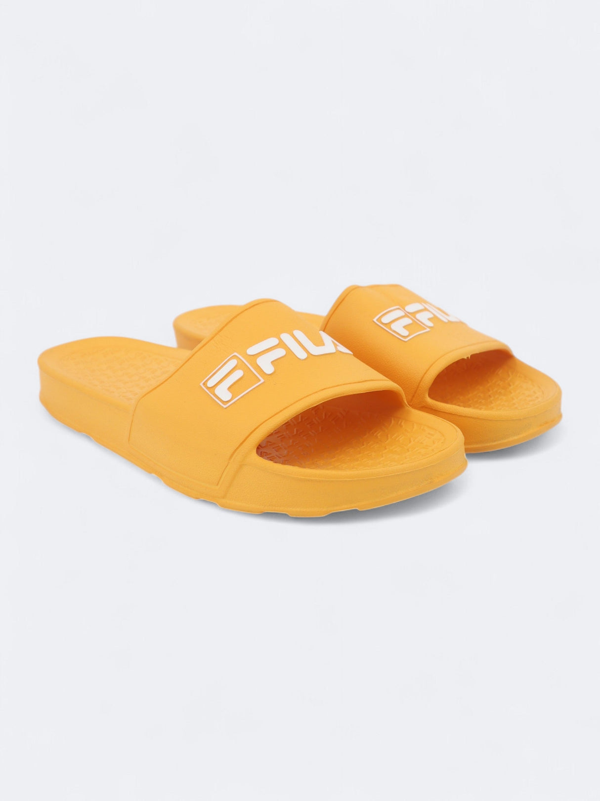Image for Women's Brand Logo Printed Slippers,Orange