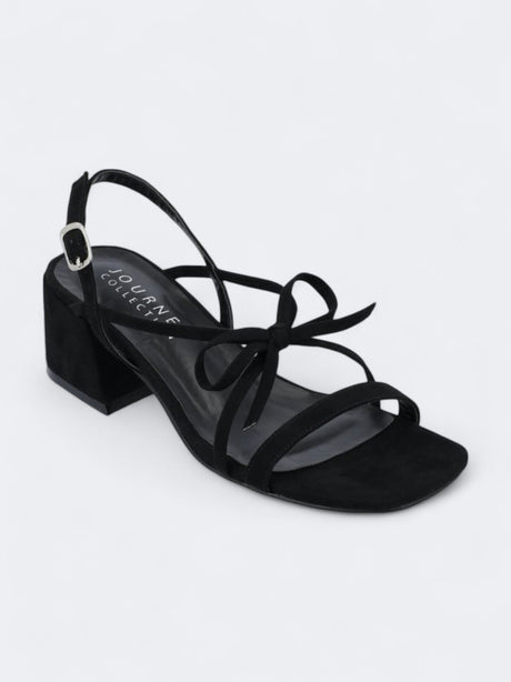 Image for Women's Textured Nubuck Amity Sandals,Black