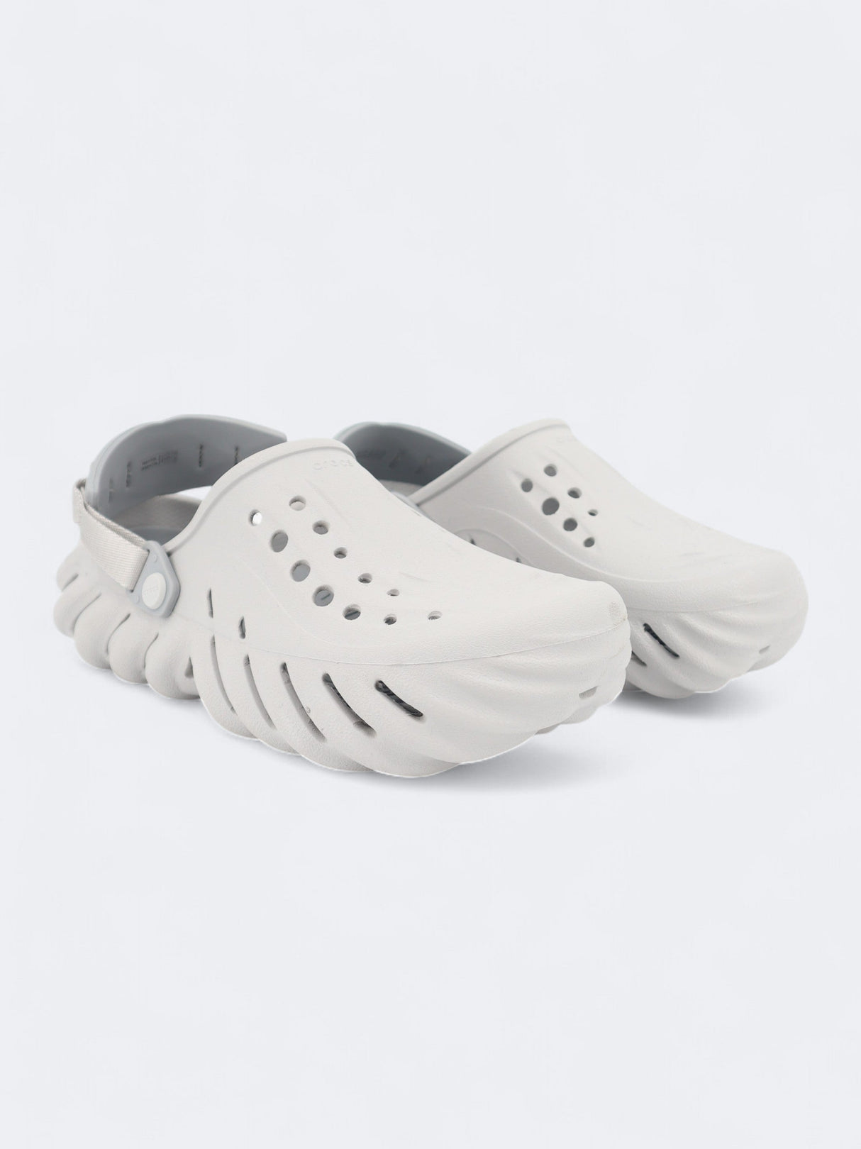 Image for Men's Textured Clogs Slippers,Light Grey