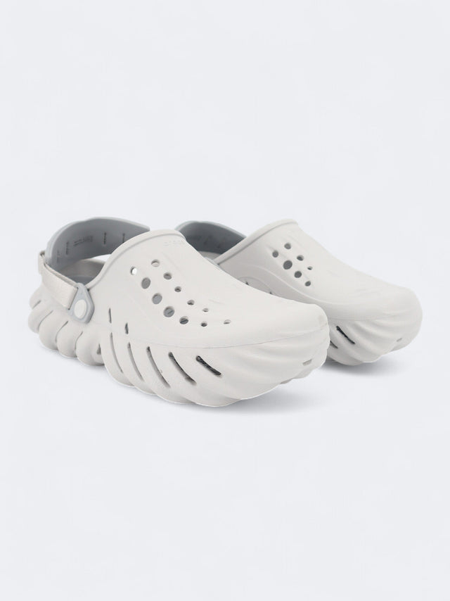 Image for Men's Textured Clogs Slippers,Light Grey