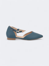 Image for Women's Plain Vielo Flat Shoes,Blue