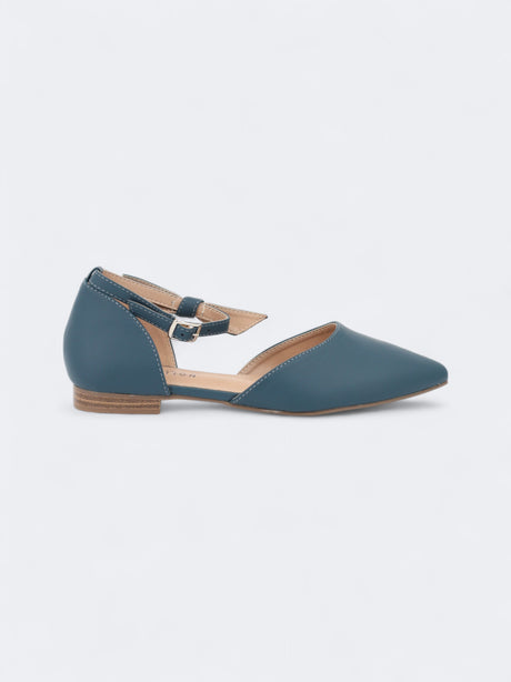 Image for Women's Plain Vielo Flat Shoes,Blue
