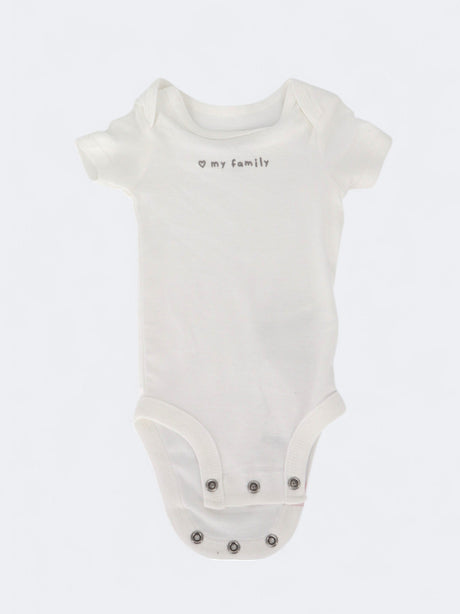 Image for Kids Boy's Printed Bodysuit,White 