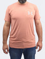 Image for Men's Printed T-Shirt,Peach