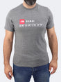 Image for Men's Printed T-Shirt,Grey