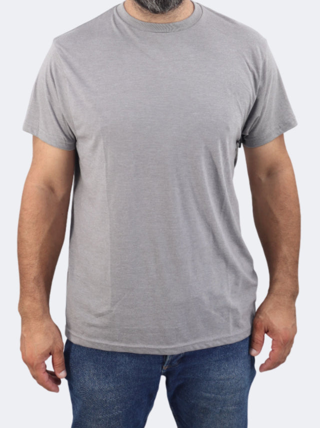 Image for Men's Plain T-Shirt,Grey