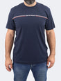 Image for Men's Brand Logo Printed,Navy