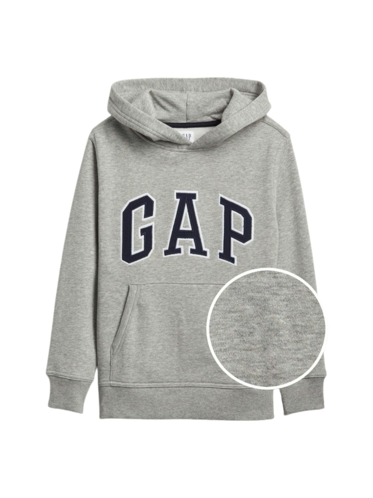 Image for Kids Boy's Hoodies Plain Sweaters Pockets,Grey