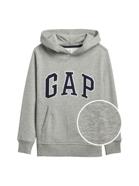 Image for Kids Boy's Hoodies Plain Sweaters Pockets,Grey