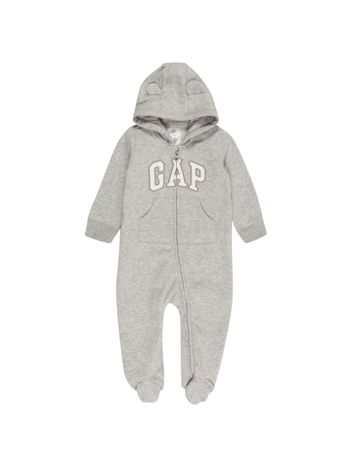 Image for Kids Boy's Brand Logo Printed Jumpsuit Pockets,Grey