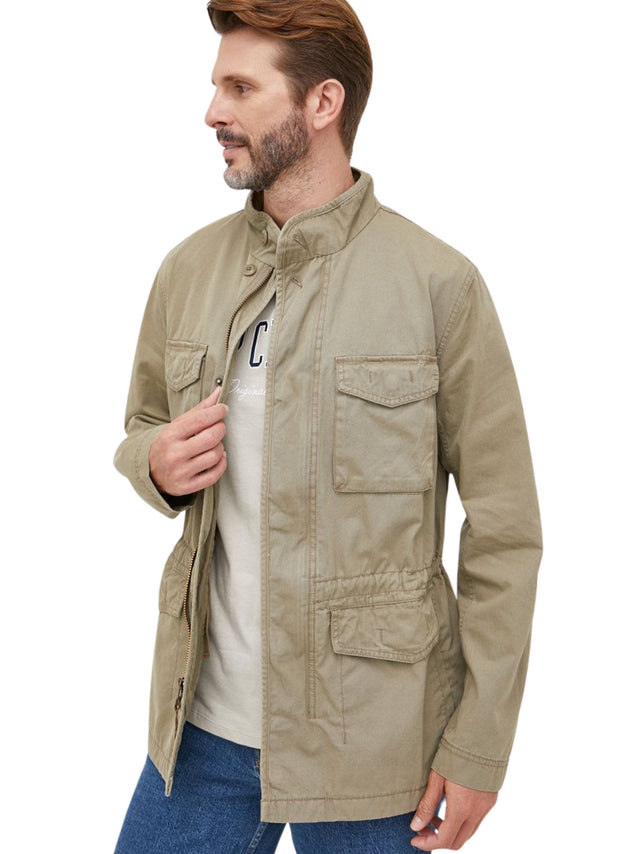 Image for Men's  Plain Jackets,Olive Green