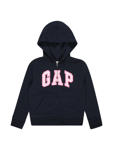 Image for Kids Girl's Brand Logo Printed Hoodies Sweaters,Navy