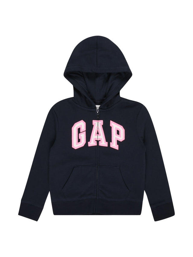 Image for Kids Girl's Brand Logo Printed Hoodies Sweaters,Navy
