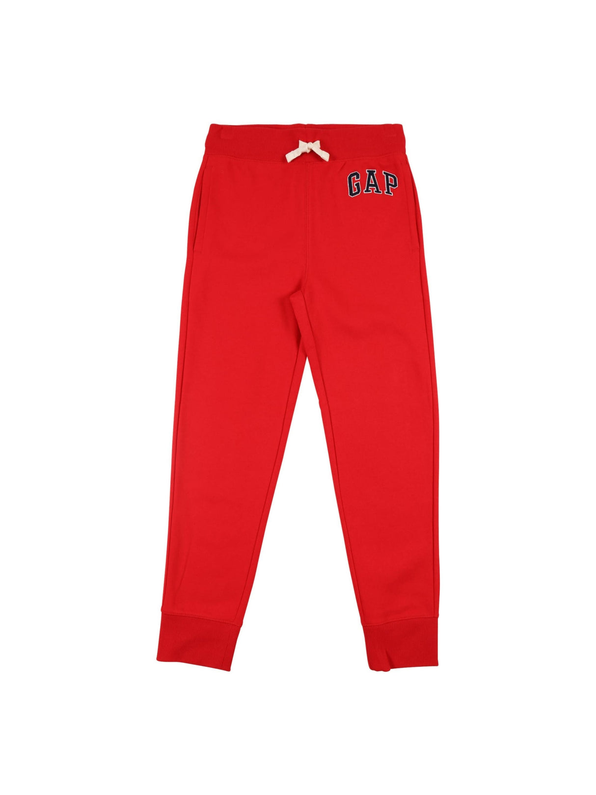 Kids Girl's Brand Logo Printed Pant,Red