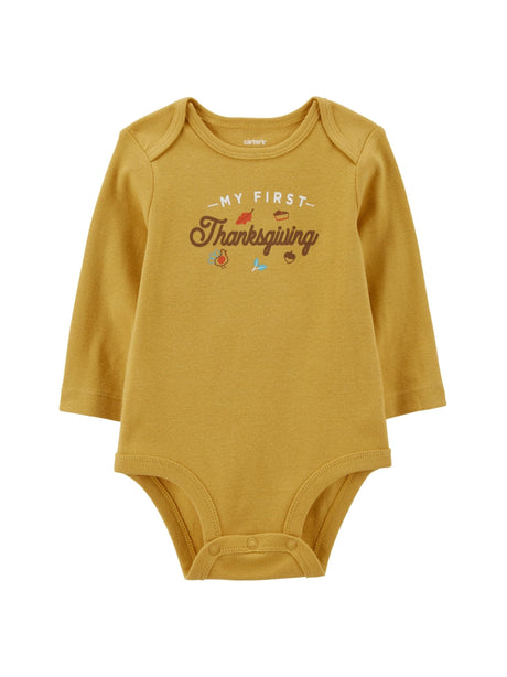 Image for Kids Boy's Printed Bodysuit,Yellow