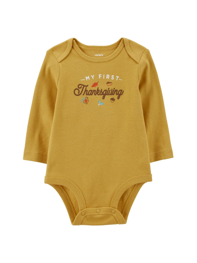 Image for Kids Boy's Printed Bodysuit,Yellow