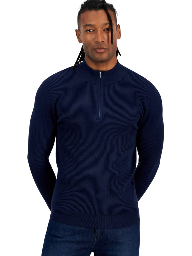Image for Men's Knitted Sweaters,Navy