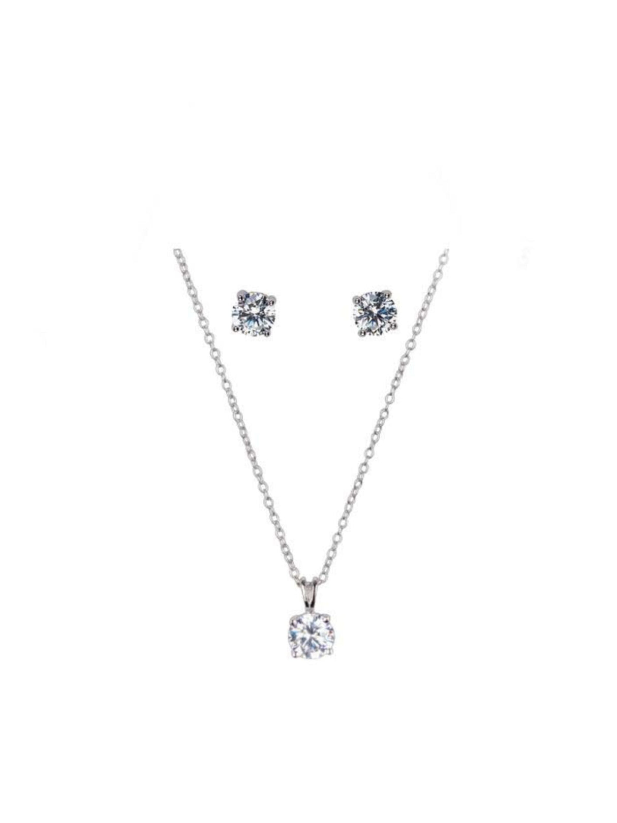 Image for Real Silver Jewelry Set