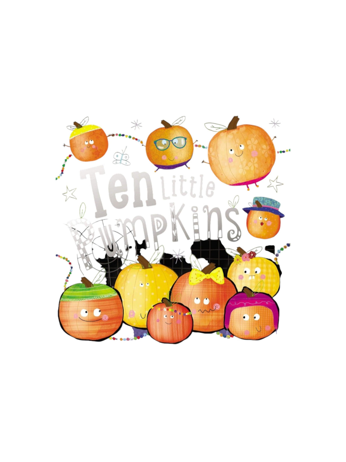 Ten Little Pumpkins Paperback Book